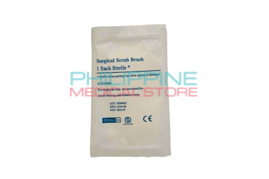 Surgical Scrub Brush (Plain, with Povidone Solution, with Chlorhexidine Solution)